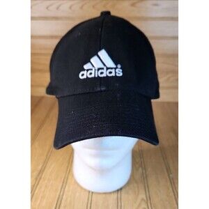 Adidas Climalite Dri Fit Hat Baseball Cap Adjustable Strap Back Black Adult Ball